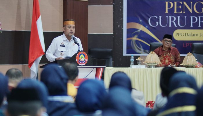Bupati Jeneponto Hadiri Pengukuhan Guru Profesional Dalam Jabatan Batch 2 Tahun 2024