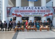 Bupati Jeneponto H. Paris Yasir Hadiri Upacara Hari Bhayangkara ke-79: Penghormatan atas Dedikasi Polri