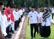 Apel siaga koperasi Merah Putih dirangkaikan dengan pelantikan pengurus dan pengawas se-Kabupaten Jeneponto