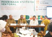 Bupati Jeneponto H. Paris Yasir Buka kegiatan Pembinaan Statistik Sektoral dan Pengisian Romantik
