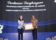 Bupati Jeneponto Raih Penghargaan Nasional Pelaksana Pemutakhiran Pendataan Penduduk Terbaik Tahun 2025